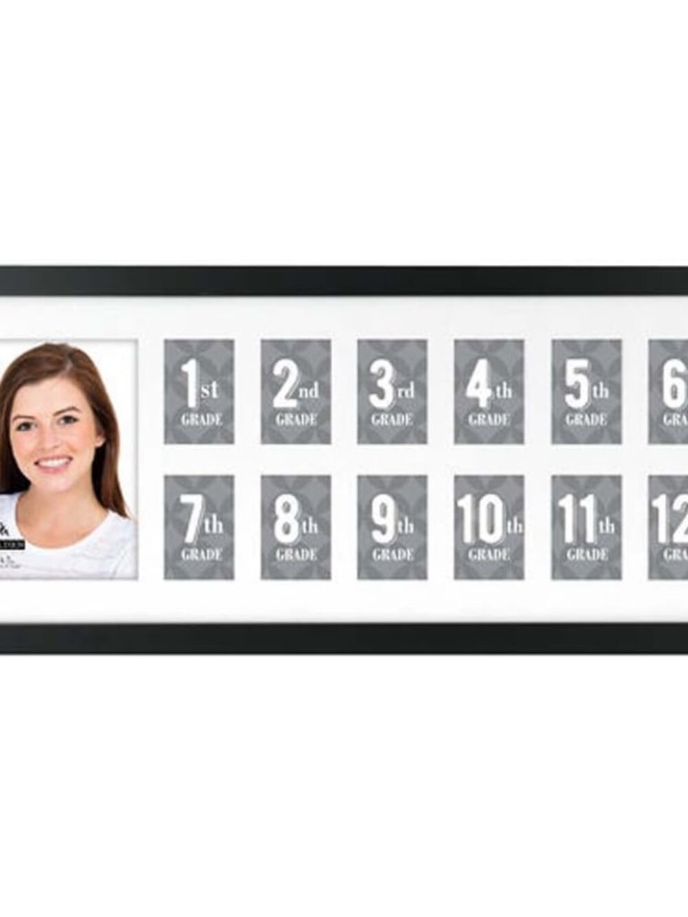 International Designs School Years 12 Year 13-Opening Matted Black Photo Wall Co